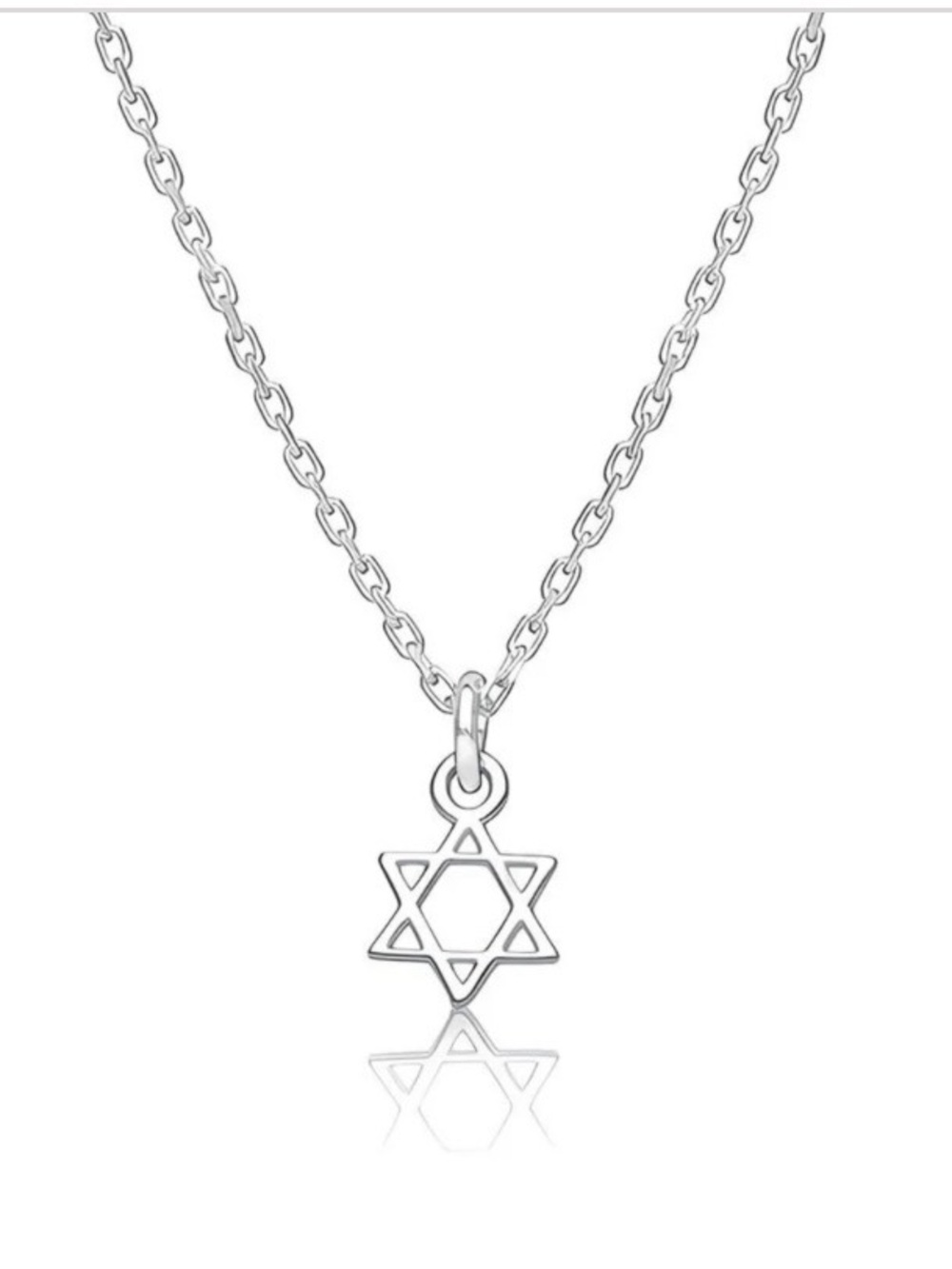 Sterling Silver Star Pendant Necklace - Elegant Jewelry unisex